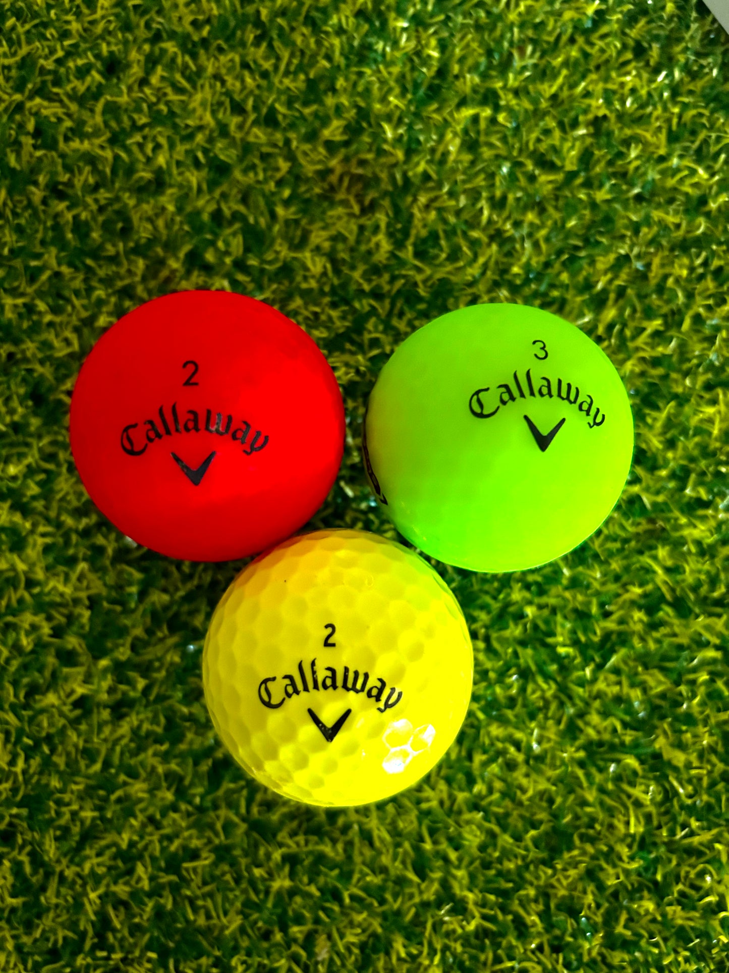 12 Colored Callaway