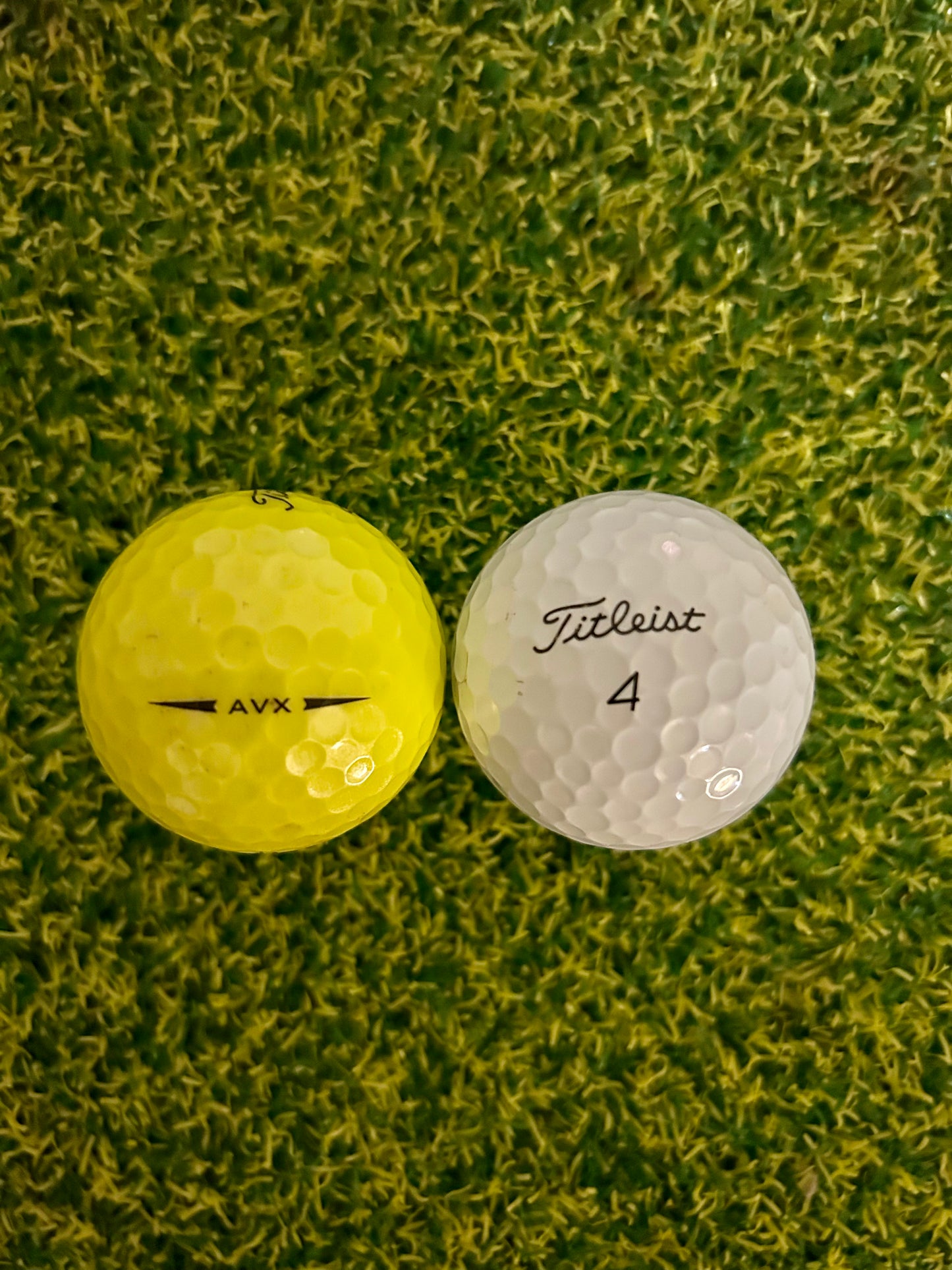 12 Titleist AVX Golf Balls