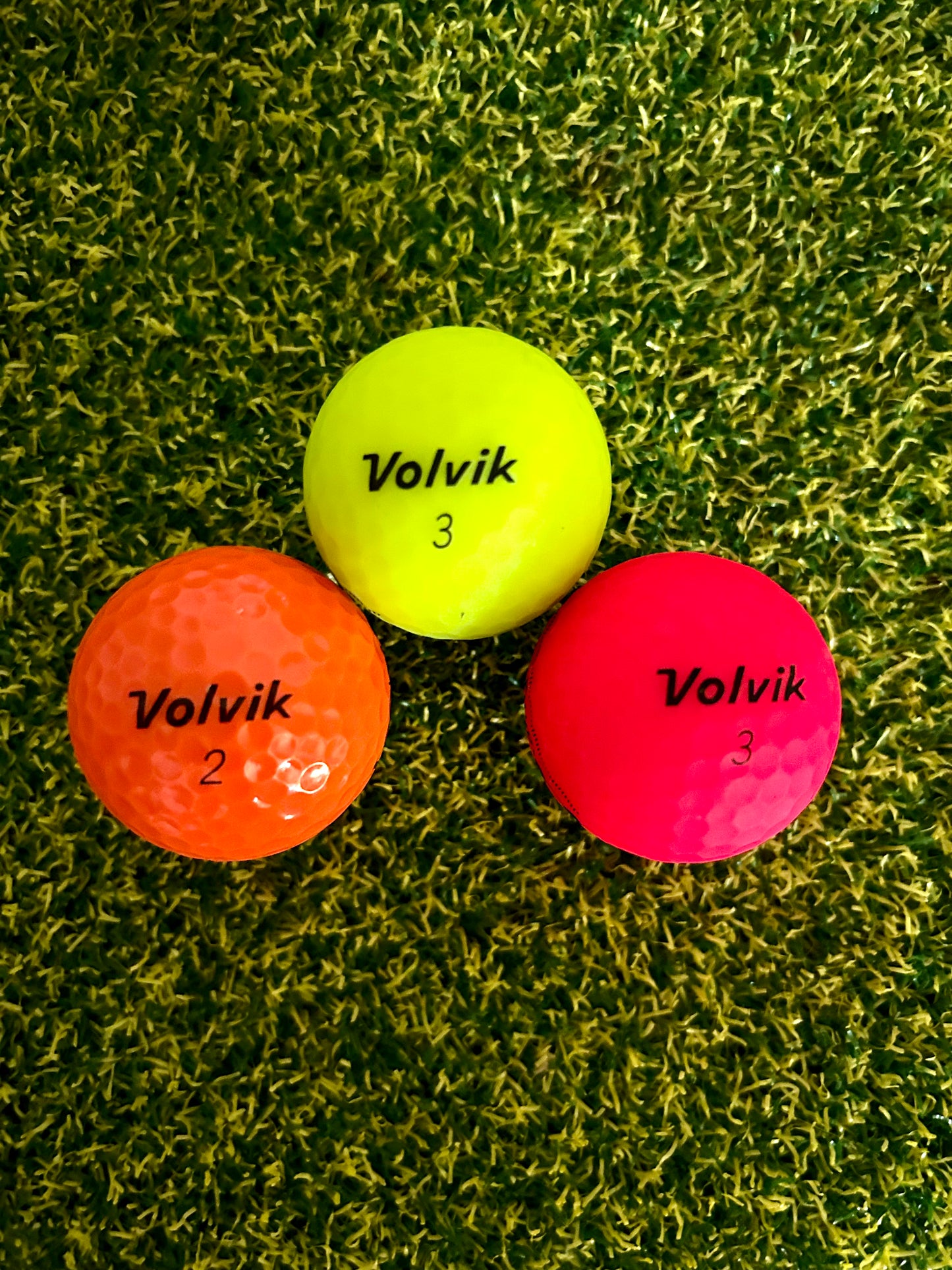 12 assorted Volvik Golf Balls